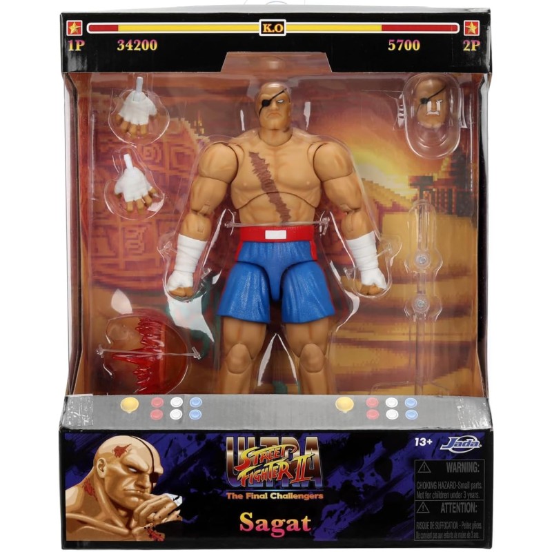 Sagat Deluxe Jada Street Fighter