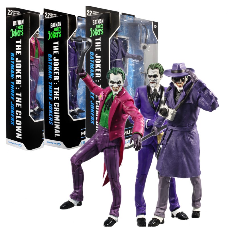 Three Jokers (Criminal,Comedian,Clown) Bundle