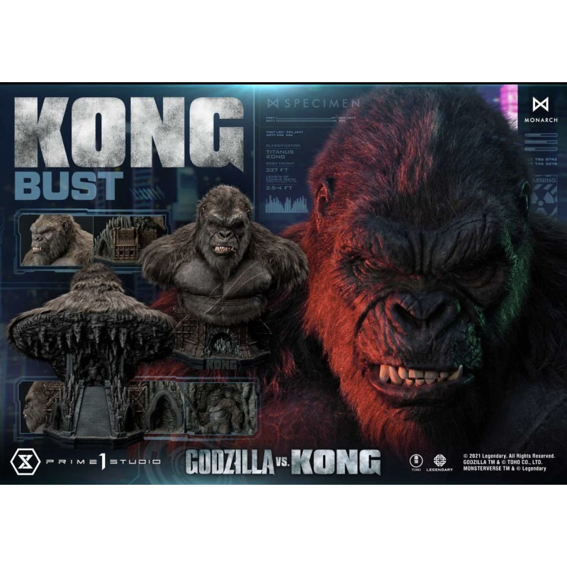 Godzilla vs Kong (2021): Kong Bust (Chinese Edition) ((Preorder))